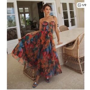 Hutch Brianna Smocked Tulle Dress